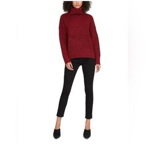 Sanctuary Women’s Marled Roll Neck Sweater Pullover Sweater Size XS